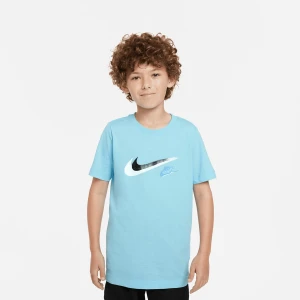 Nike Sportswear Short Sleeve T-Shirt uniseks T-Shirts niebieski rozmiar Odzież