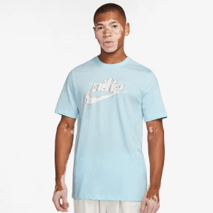 Nike Sportswear Short Sleeve T-Shirt mężczyźni T-Shirty i Polo niebieski rozmiar Odzież