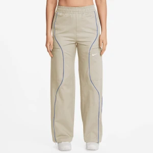 Sportswear Street High-Waisted Woven Pants, markiNike, Spodnie dresowe, w kolorze beż, rozmiar: