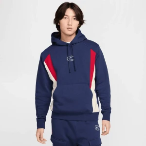 Nike Sportswear Swoosh Air Fleece Hoodie mężczyźni Bluzy niebieski rozmiar Odzież