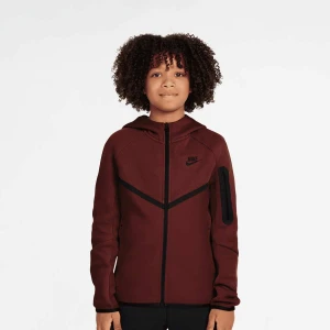 Sportswear Tech Fleece Full-Zip Nike czerwony