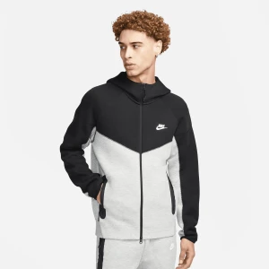 Sportswear Tech Fleece Windrunner Full-Zip Hoodie, markiNike, Komplety dresowe, w kolorze szary, rozmiar: