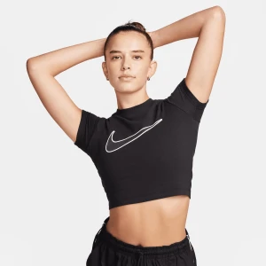 Sportswear Tee Baby Swoosh, markiNike, T-Shirty i Polo, w kolorze czarny, rozmiar:
