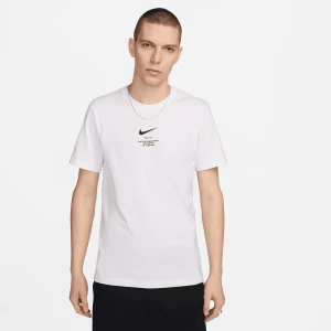 Nike Sportswear Tee Big Swoosh mężczyźni T-Shirty i Polo biały rozmiar Odzież