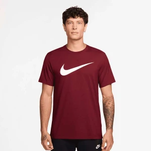 Sportswear Tee Icon Swoosh Nike czerwony
