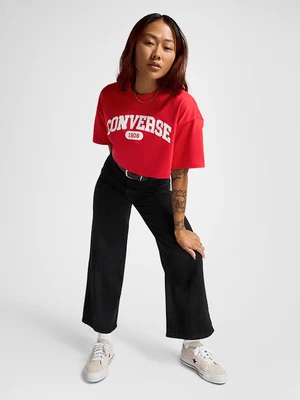 Sporty Cropped T-Shirt Converse