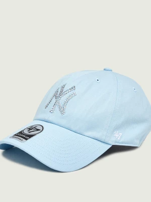 Sporty&Rich Bejsbolówka Yankees Krystal Hat Sporty & Rich niebieski