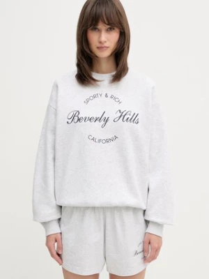 Sporty & Rich Beverly Script bluza bawełniana damska