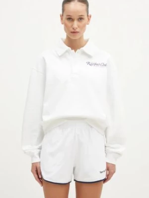 Sporty & Rich bluza bawełniana 94 Racquet Club damska kolor biały z nadrukiem WS068S406RW