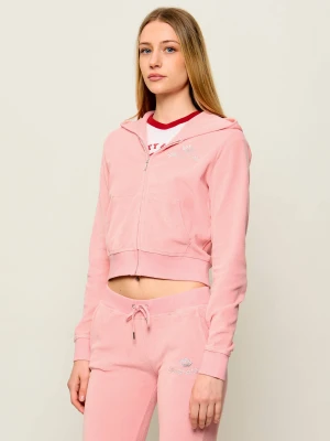Sporty&Rich Bluza Sporty & Rich x Juicy Couture | Cropped Fit różowy
