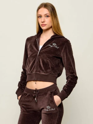 Sporty&Rich Bluza Sporty $ Rich x Juicy Couture Emmyla | Cropped Fit Sporty & Rich brązowy