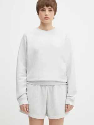 Sporty & Rich bluza Sr Runner Soft Crewneck damska kolor szary melanżowa ST082606139GY03