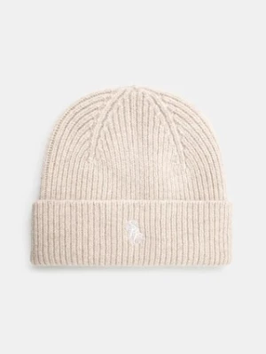 Sporty & Rich czapka SRC Wool kolor beżowy AC031514302CR01
