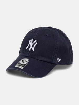 Sporty & Rich czapka z daszkiem Yankees Serif kolor granatowy AC060623660BL106