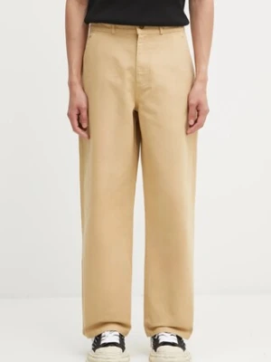 Sporty & Rich jeansy bawełniane SRHWC Painters męskie kolor beżowy proste PA06065305BE09