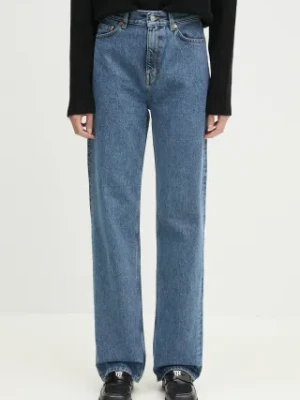 Sporty & Rich jeansy Loose Fit Denim damskie high waist JEAW232MB