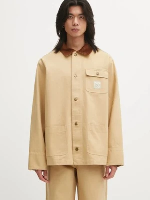 Sporty & Rich kurtka bawełniana SRHWC Painters kolor beżowy przejściowa JA06965305BE09