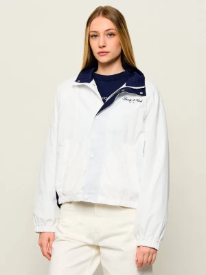 Sporty&Rich Kurtka GARY | Relaxed fit Sporty & Rich biały