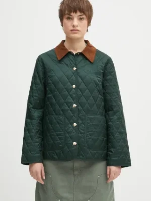 Sporty & Rich kurtka Vendome Nylon Quilted kolor zielony przejściowa JA019606205GR10