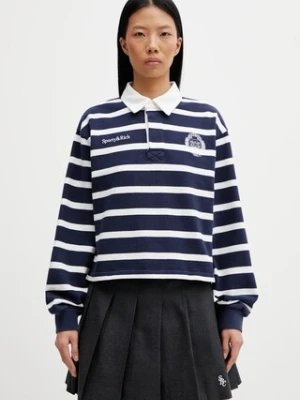 Sporty & Rich longsleeve bawełniany Yale Crest Rugby
