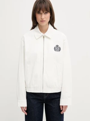 Sporty & Rich NY Crest krótka kurtka damska bawełniana