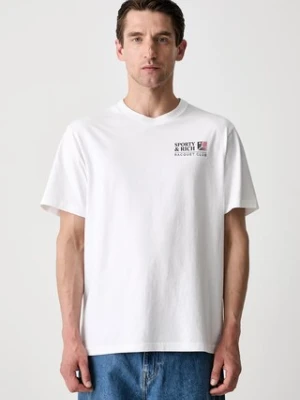 Sporty & Rich Promo T-shirt bawełniany