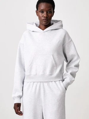Sporty & Rich Serif Logo bluza z kapturem bawełniana damska