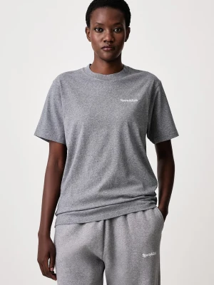 Sporty & Rich Serif Logo T-shirt bawełniany damski