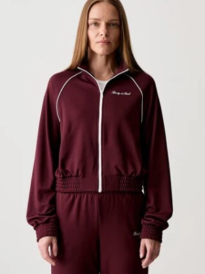 Sporty & Rich Signature Logo Retro Track bluza rozpinana damska