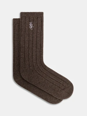 Sporty & Rich skarpetki z dodatkiem wełny SRC Cashmere