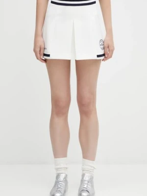 Sporty & Rich spódnica Eden Crest Embroidered Mila kolor biały mini prosta SK01160666WH50