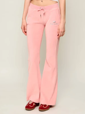 Sporty&Rich Spodnie dresowe Sporty & Rich x Juicy Couture | flare fit różowy