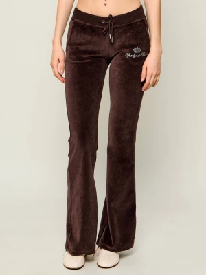 Sporty&Rich Spodnie dresowe Sporty & Rich x Juicy Couture | flare fit brązowy