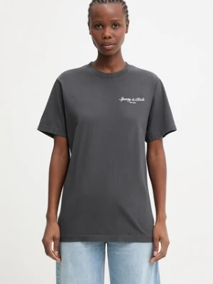 Sporty & Rich Stallion t-shirt bawełniany damski