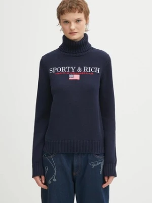 Sporty & Rich sweter bawełniany S&R Nautical Knitted