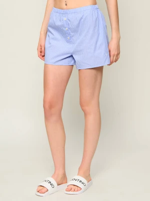 Sporty&Rich Szorty od piżamy SRC Mini Boxer | Regular Fit Sporty & Rich niebieski