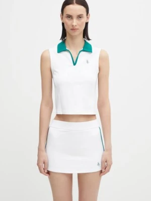 Sporty & Rich top Src Sports Polo kolor biały TO024621302WH27