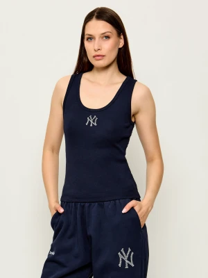 Sporty&Rich Top Yankees Krystal | Slim Fit Sporty & Rich granatowy