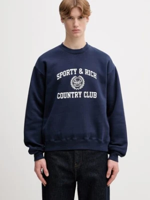 Sporty & Rich Varsity Crest bluza bawełniana