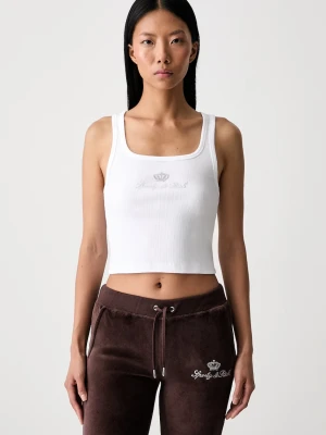 Sporty & Rich x Juicy Couture top damski z bawełną