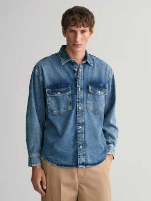 Sprana koszula dżinsowa oversize GANT