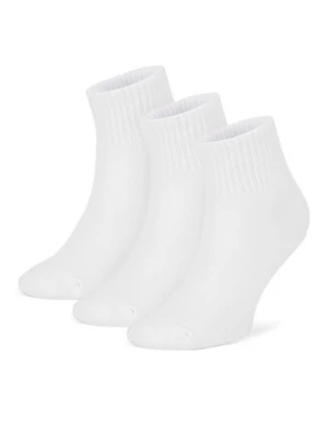 Sprandi Zestaw 3 par niskich skarpet unisex 0UB-004-AW24 (3-PACK) Biały