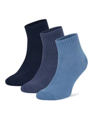 Sprandi Zestaw 3 par niskich skarpet unisex 0UB-004-AW24 (3-PACK) Niebieski