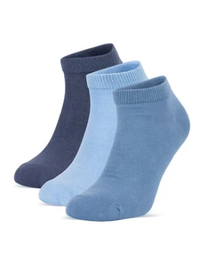 Sprandi Zestaw 3 par niskich skarpet unisex 0UB-005-AW24 (3-PACK) Niebieski