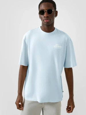 Sprany T-shirt o luźnym kroju QS niebieski