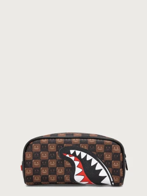 Sprayground piórnik SHARKS IN PARIS brązowy