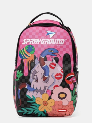 Sprayground plecak damski kolor różowy duży wzorzysty 910B7604NSZ