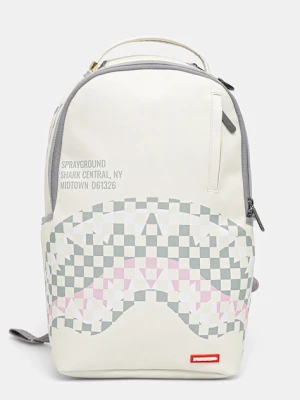 Sprayground plecak kolor beżowy duży z nadrukiem 910B7420NSZ