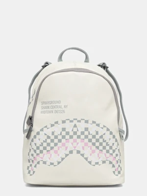 Sprayground plecak kolor beżowy duży z nadrukiem 910B7486NSZ