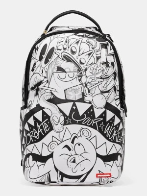 Sprayground plecak kolor biały duży wzorzysty 910B6852NSZ